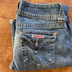 Hudson Bootcut Jeans Classic Blue Denim